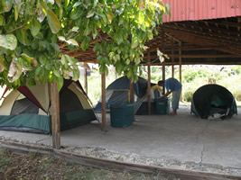 camping at isabela island